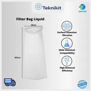 (Edg) Filter Bag Saringan Toren (5 Micron) 7" X 32"- Saringan Penampung Air