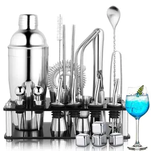 Stainless Bartender Barware Cocktail Shaker Package Koktail Bartender Barware Stainless