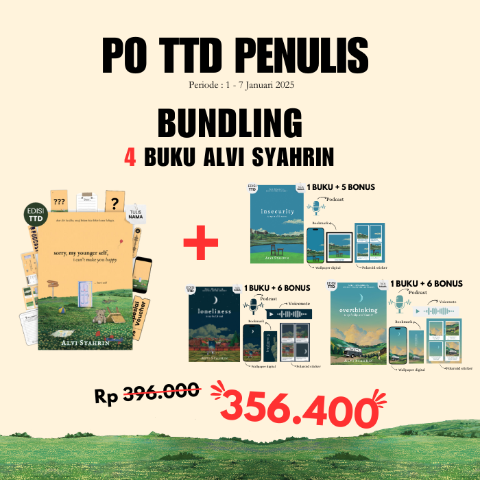 Gambar BUNDLING 4 BUKU ALVI SYAHRIN [TTD PENULIS + TULIS NAMA] [ORIGINAL 100%] dari Alvi Ardhi Store Kota Tangerang Selatan Tokopedia