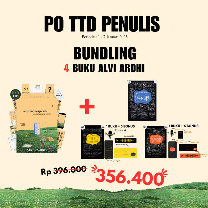 Gambar BUNDLING 1 BUKU ALVI + 3 BUKU ARDHI [TTD PENULIS + TULIS NAMA] [ORIGINAL100%] dari Alvi Ardhi Store Kota Tangerang Selatan Tokopedia