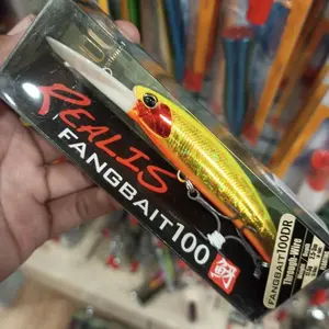 BEST!!!! Lure Duo Realis Fangbait 100 DR Floating Minnow