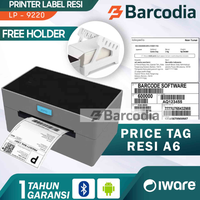 Gambar PRINTER LABEL BARCODE BLUETOOTH BP-428BT DIRECT THERMAL 108mm / A6 dari Barcodia Kota Administrasi Jakarta Pusat 1 Tokopedia
