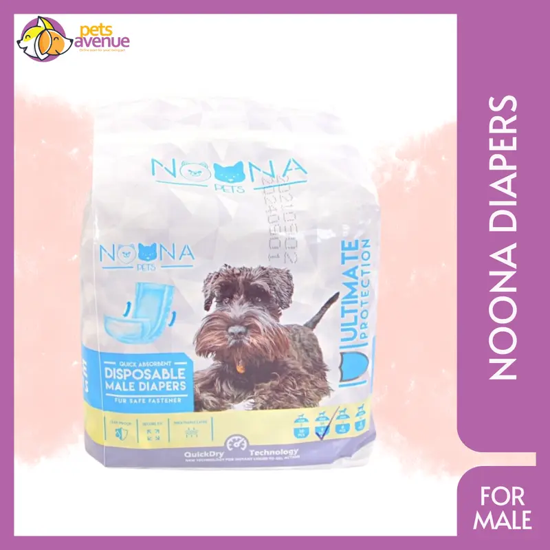 Popok pampers anjing kucing jantan - Noona diapers male dog - for dog & cat 0