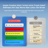 Gambar NIIMBOT N1/B18 Printer Portabel Untuk Komunikasi/Proyek Kabel, Tidak Pudar Hingga 8-10 Tahun, Printer Label Stiker Untuk Kotak Listrik Dan Kabel. - B18+ A Paket dari Niimbot Official Shop Kab. Tangerang 3 Tokopedia