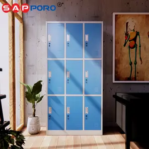 [ SUPER HEMAT ] SAPPORO KOLN 9 - Loker Besi 9 Pintu | Steel Locker 9 Doors
