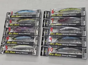 BEST!!!! Lure STORM SO-RUN HEAVY MINNOW SRHM110S (11cm / 42gram) SINKING