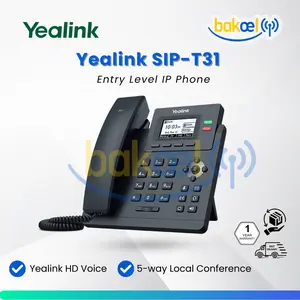 YEALINK SIP-T31 Entry Level IP Phone SIP T31 - Non PoE