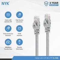 Gambar NYK Kabel LAN Internet Cat 6E NYK CL NSE 1.5 Meter Cable Internet Tablet Laptop PC Windows Android Apple Garansi 3 Tahun dan Konektor Berkualitas Tinggi dari NYK Indonesia Kota Administrasi Jakarta Pusat 2 Tokopedia