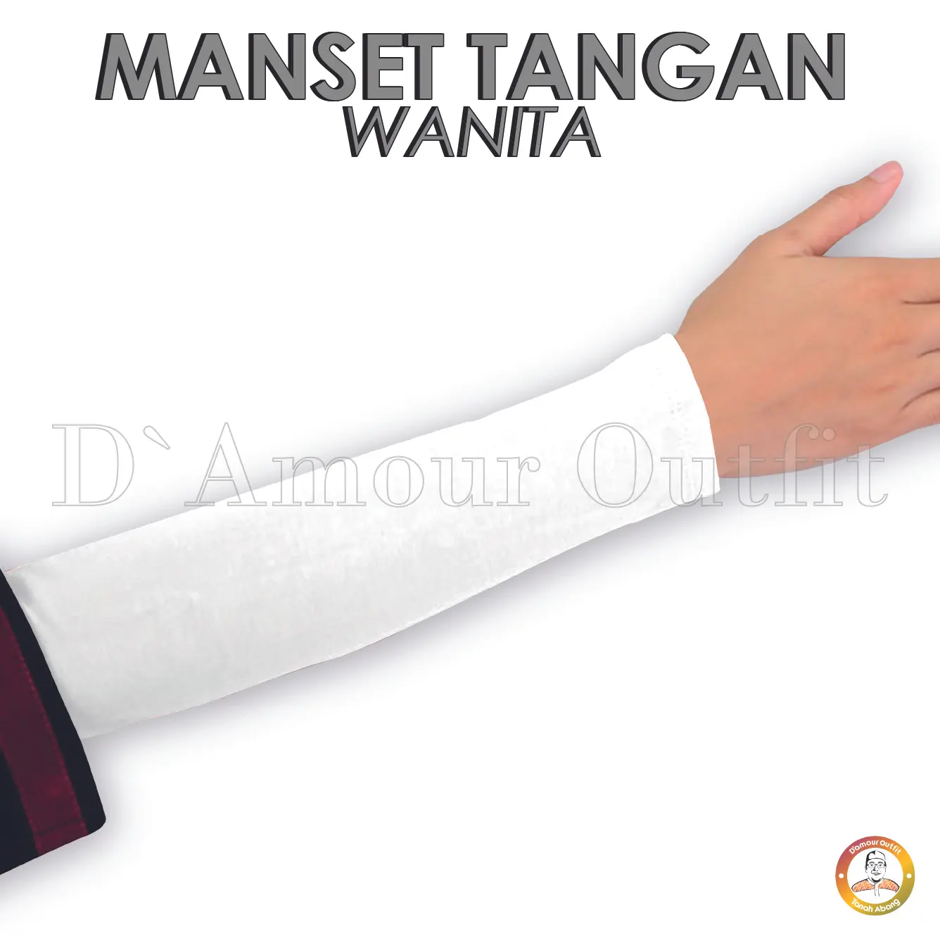 Manset Tangan Wanita,Manset Tangan Hijab,Manset Selengan All Size HAL2