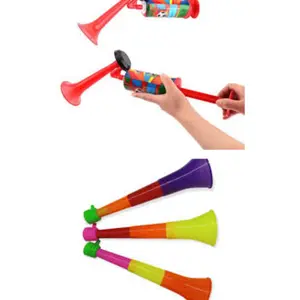 PLASTIC FOLDABLE NEW YEAR GAMES SUPPORTER AIR HORN TRUMPET TEROMPET PESTA TAHUN BARU SUPORTER PERTANDINGAN