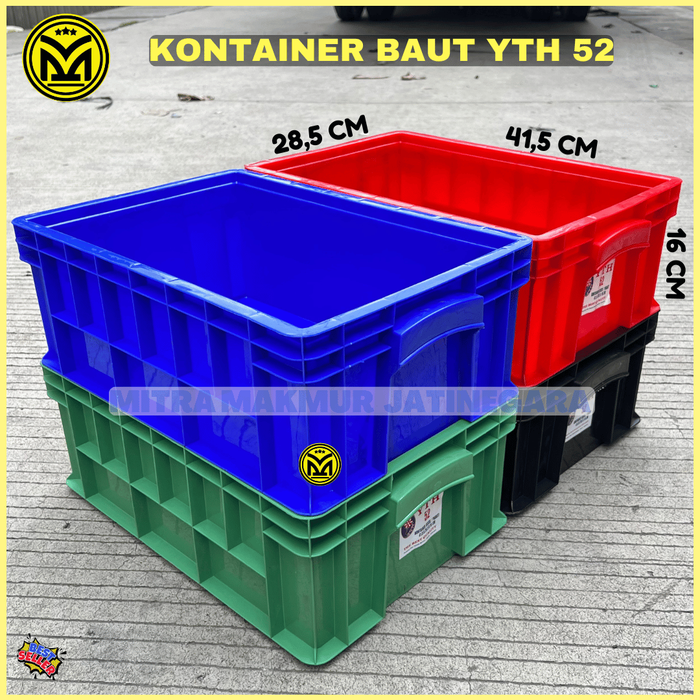 Jual KONTAINER BOX YTH 52 KERANJANG INDUSTRI BOX BAUT SPARE PART ...
