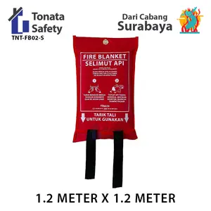 Fire Blanket / Selimut Api Tonata 1,2 x 1,2 m
