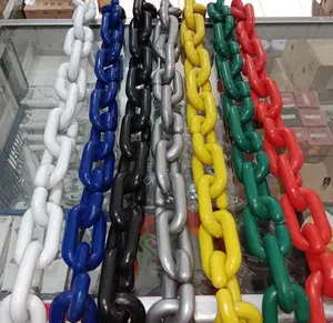 RANTAI PLASTIK 12mm BIRU HITAM PUTIH SILVER / RANTAI TEBAL /