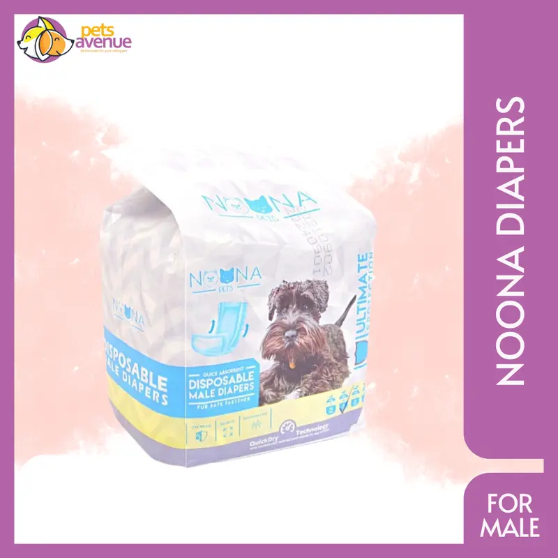 Popok pampers anjing kucing jantan - Noona diapers male dog - for dog & cat 1