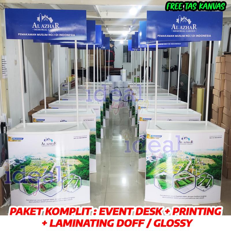 Event desk meja jualan Eventdesk meja promosi meja lipat pvc import 8