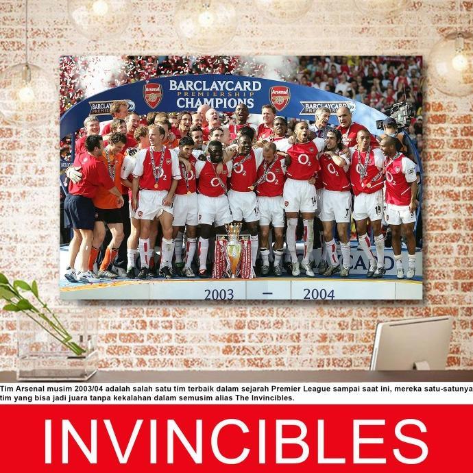 POSTER ARSENAL poster frame A3 31x46cm Poster INVICIBLES 200304 - Shop ...