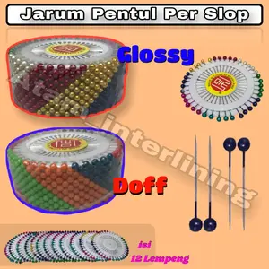 1 Slop | Jarum Pentul Hight Quality | Jarum Pola Jahit | jarum pentul hijab | jarum pentul stainless premium | jarum pentul premium | jarum pentul anti karat | jarum pentul besar | jarum pentul silver | jarum pentul | jarum pentul box | set jarum pentul