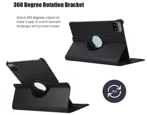 casing untuk tecno megapad 11 FLIP CASE ROTARY LEATHER FLIP COVER