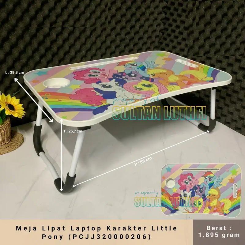 Meja Lipat Laptop Karakter Little Pony (PCJJ320000206) - Shop | Tokopedia