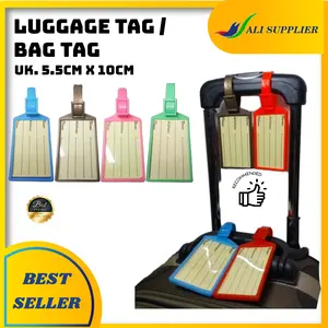 Luggage Tag / Gantungan Koper / Bag Tag / Name Tag / ID tas / Pengenal Tas / LUGAGE TAG / BAG ID / ID BAG TAG / TAG KOPER / TAG ID / KOPER ID / TAS ID / GANTUNGAN TAS DAN KOPER / GANTUNGAN KOPER / BAG HANGER / ID TAS / ID KOPER / NAMETAG TAS