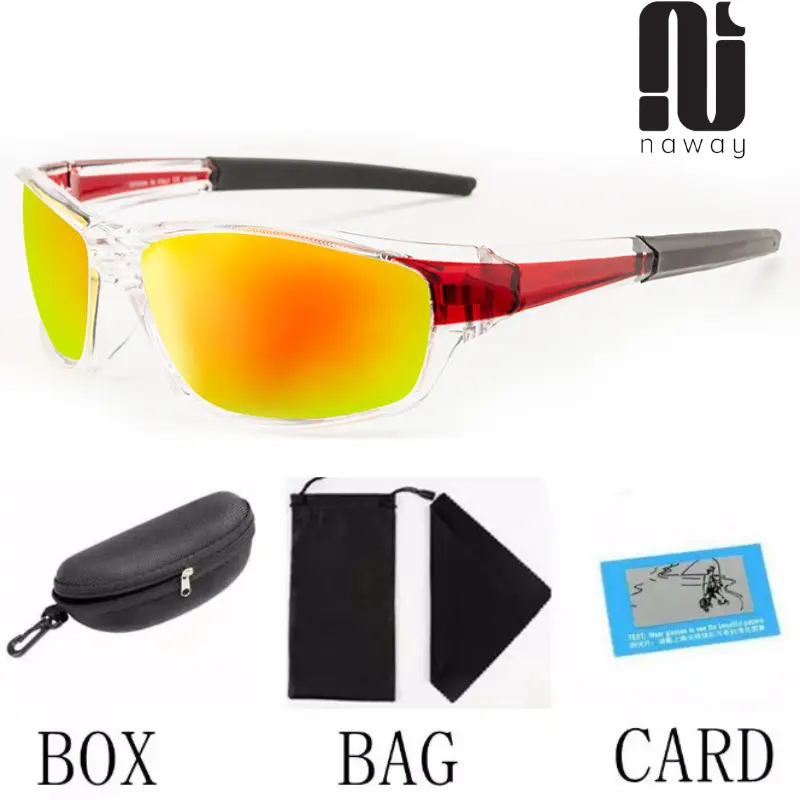 Kacamata Polarized 608 Sporty Running Anti-Silau UV400 untuk Outdoor