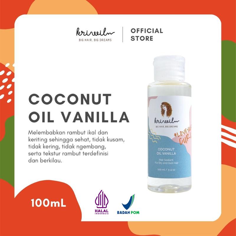 Product Introduction of Kriwil Coconut Oil - Hair Sealant 30ml Kering Haircare 0