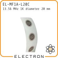 Gambar EL-MF1A-L20C - Circle 20mm 13.56 MHz 1K Paper Coated Label Tag Tracking Chip Transponder 20 mm NFC  IC NTag RFID ISO14443A Type A B 13.56MHz dari Electron ID_NEW Kota Tangerang 1 Tokopedia