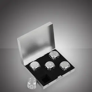 Premium Quality Aluminium Dice Silver Colour