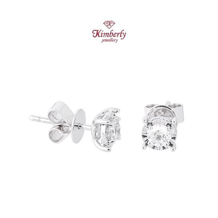 Gambar Anting Berlian Solitaire KER792257 - Kimberly Jewellery - 0.300 Carat dari Kimberly Jewellery Online Kota Administrasi Jakarta Selatan Tokopedia