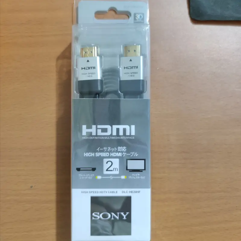 KABEL HDMI SONY 2M HI SPEED HIGH QUALITY / HDMI 2M / HDMI 2 METER 0
