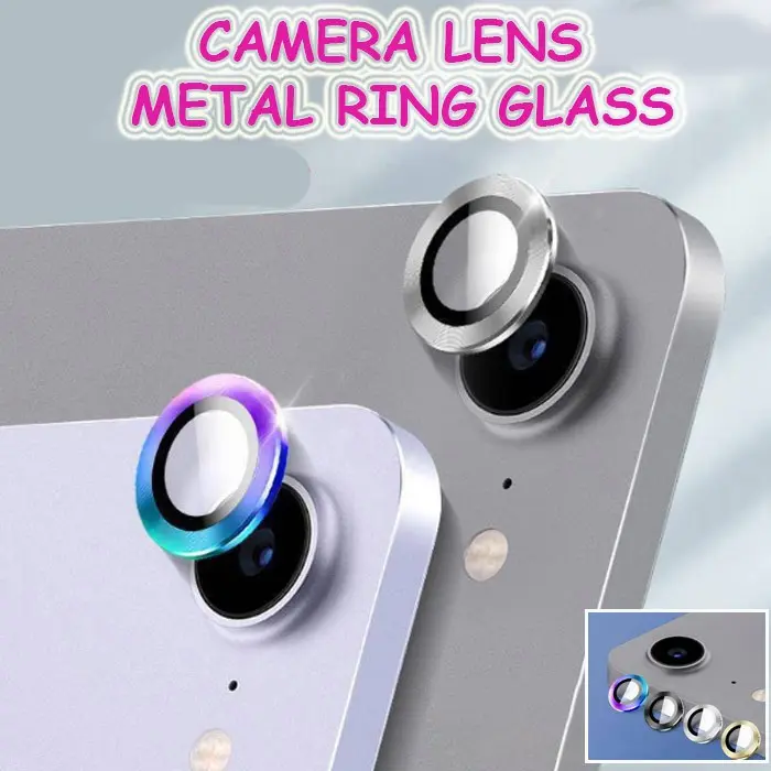 Pelindung Ring Kamera iPad Mini 7 2024 8.3 Inch Glass Camera Protector Cover Metal Ring Lens Allumunium Alloy
