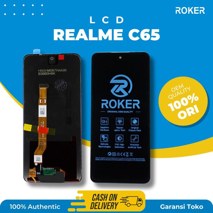 Gambar LCD TOUCHSCREEN COMPATIBLE REALME C65 TS FULLSET BY ROKER dari Roker Indonesia Kota Administrasi Jakarta Pusat Tokopedia