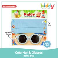 Gambar Kiddy Baby Cute Hat & Glasses / Topi Bayi Dan Kacamata / 47014 Perlengkapan Bayi Popok - Matcha dari Bayi Kiddy Kota Tangerang 3 Tokopedia
