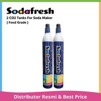 Gambar Two Sodastream Compatible CO2 Tank (Refills Available) for Soda Maker dari Sodafresh Bali Kab. Badung 1 Tokopedia