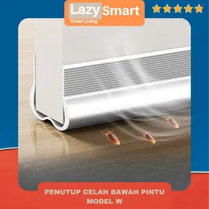 Penutup Celah Pintu Bawah Penghalang Serangga Kecoa Debu Door Bottom Seal Model W