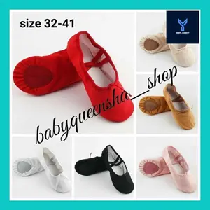 Yanto_ Tali Kode B Sepatu Ballet Dewasa/Sepatu Ballerina Dewasa Dan Anak/Sepatu Ballet/Sepatu Ballet Import "