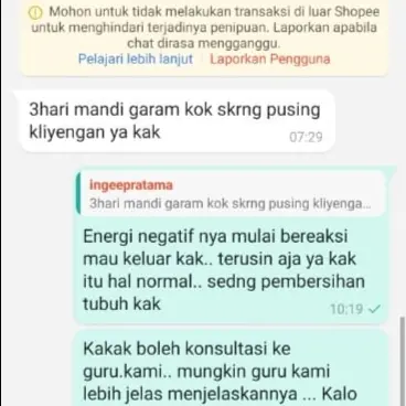 GARAM RUQYAH ARROJABIAH 1Kg Garam yang sudah diruqyah 7