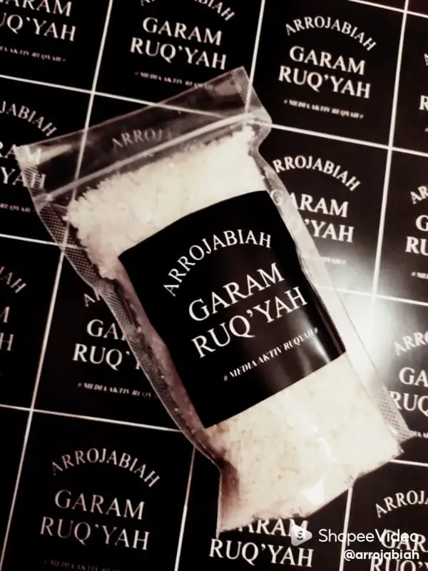 GARAM RUQYAH ARROJABIAH 1Kg Garam yang sudah diruqyah 0