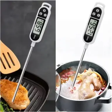 Termometer Makanan Minuman Digital Food Thermometer Pengukur Suhu Daging Steak Kopi Susu Air 3