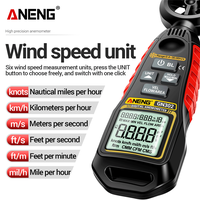 Gambar Aneng GN302 Handheld Anemometer 9999 Count Digital 0.4-30.00m/s Wind Speed Meter Temperature dari Metaverse World Tools Kab. Tangerang 2 Tokopedia