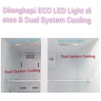 Gambar Kulkas Side by Side MIDEA MDRS710FGF02ID / MDRS 710 FGF 02ID / MDRS710 / MDRS710FG 548 Liter INVERTER Silver Murah GARANSI RESMI MIDEA INDONESIA dari Floren Electronic Kota Administrasi Jakarta Selatan 5 Tokopedia