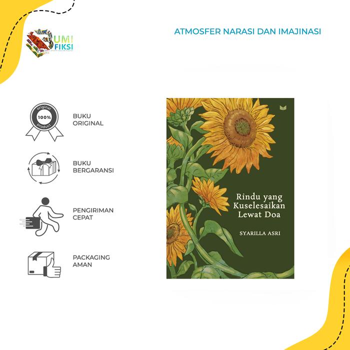 Gambar Buku Novel - Rindu yang Kuselesaikan Lewat Doa - Syarilla Asri - Mediakita - Bumifiksi dari BumifiksiJogjakarta Kab. Sleman Tokopedia