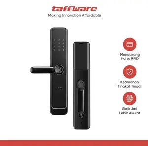 PROMO PENGHABISAN - SISA 2 Smartdoor lock - Password Fingerprint