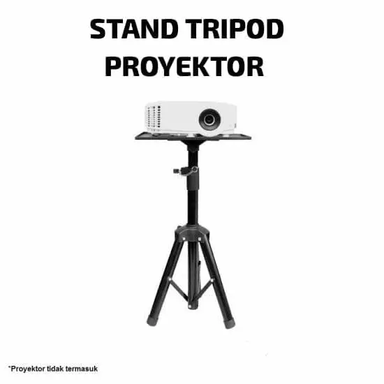 Standing Tripod Projector Meja Proyektor, Stand Tripod Adjustable
