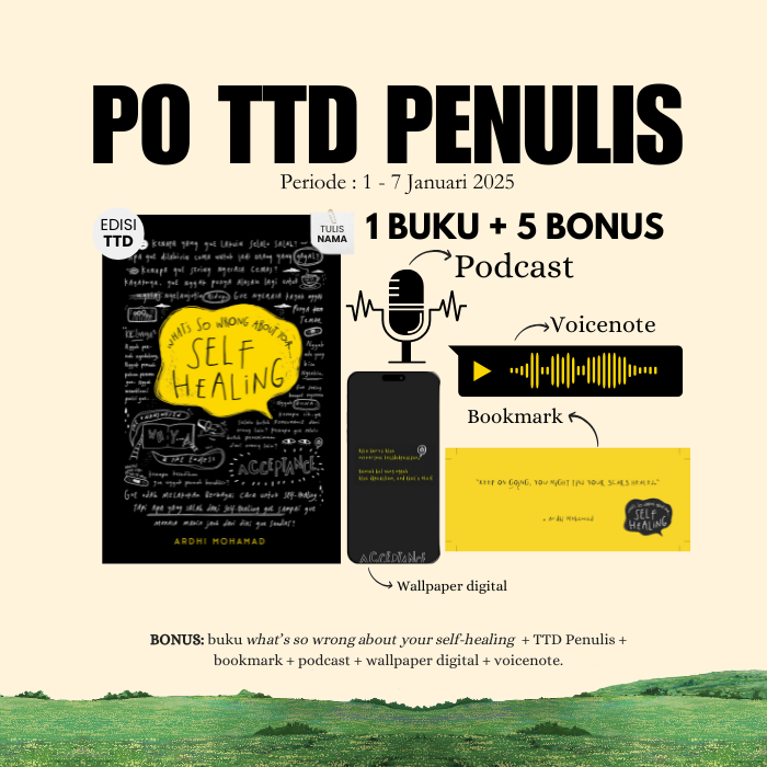 Gambar Buku SELF HEALING by Ardhi Mohamad [TTD Penulis] dari Alvi Ardhi Store Kota Tangerang Selatan Tokopedia