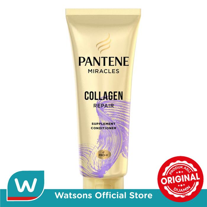 Gambar Pantene Conditioner Anti Kusut Miracles Collagen Repair Pro-V 150ml dari Watsons Indonesia Official Store Kab. Tangerang Tokopedia