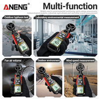 Gambar Aneng GN302 Handheld Anemometer 9999 Count Digital 0.4-30.00m/s Wind Speed Meter Temperature dari Metaverse World Tools Kab. Tangerang 5 Tokopedia