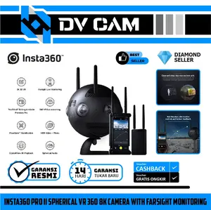 Insta360 Pro 2 Spherical VR 360 8K Insta 360 Pro 2 Garansi Resmi