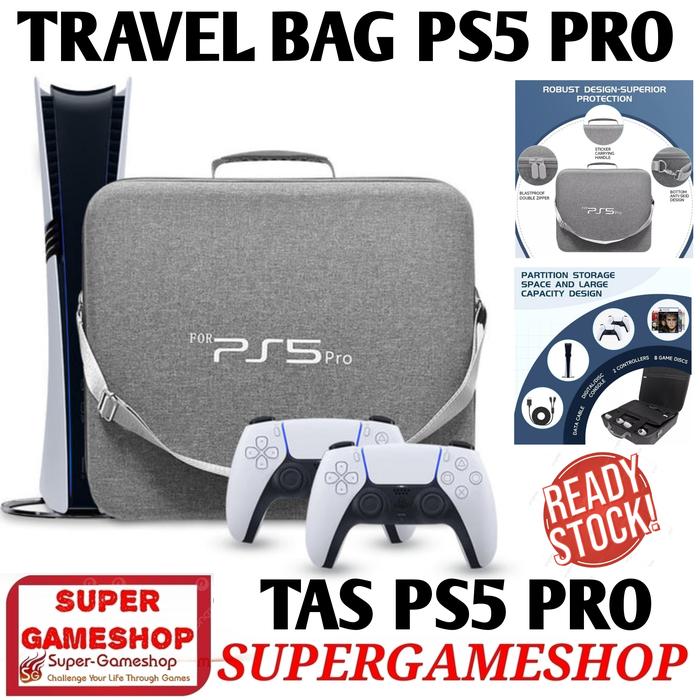 Gambar Tas PS5 Pro Travel Bag Shoulder Bag PS5 Pro Tas Slempang Jinjing PS5 Carrying Bag PS5 Pro Waterproof - Hitam dari Super-Gameshop.id Kota Administrasi Jakarta Pusat Tokopedia