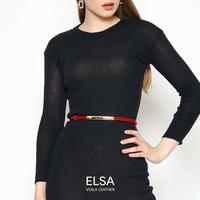 Gambar Ikat Pinggang Wanita Kulit Asli Voila Elsa - Hitam dari Voila Leather Kota Administrasi Jakarta Pusat 1 Tokopedia